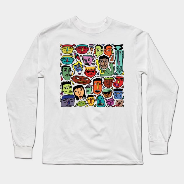 Funky Long Sleeve T-Shirt by blckpage